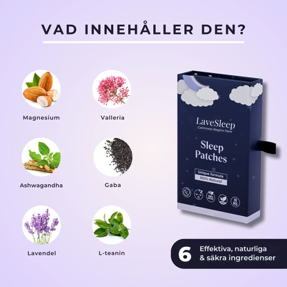 LaveSleep | Sov hela natten med ett plåster