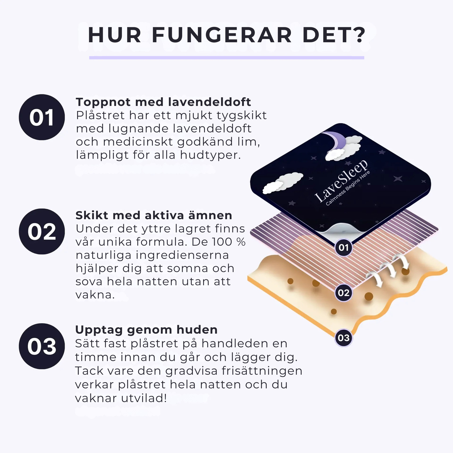 LaveSleep | Sov hela natten med ett plåster